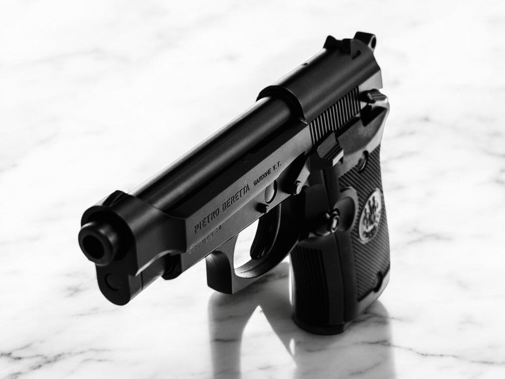 Premium Full Black Beretta Toy Gun for Kids With Premium Box & Pallets
