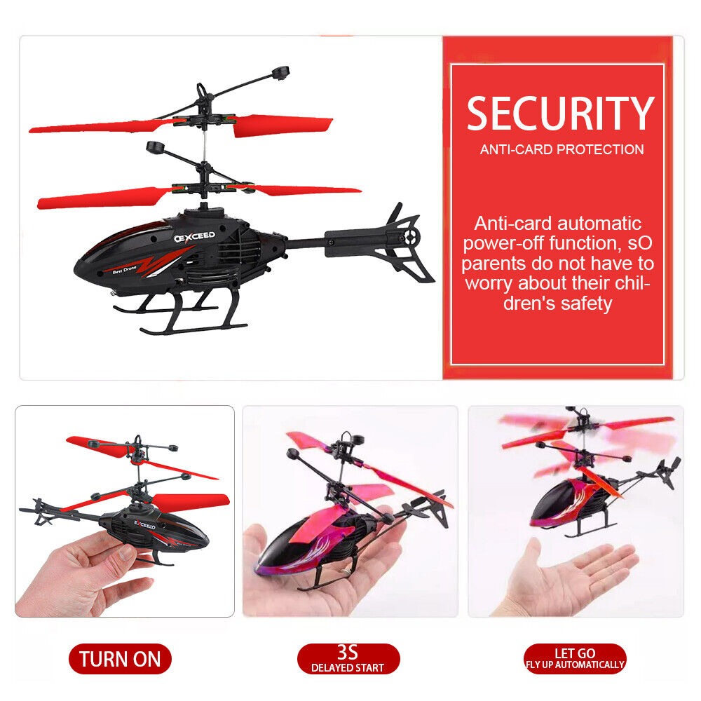 Remote Control Helicopter with LED Lights