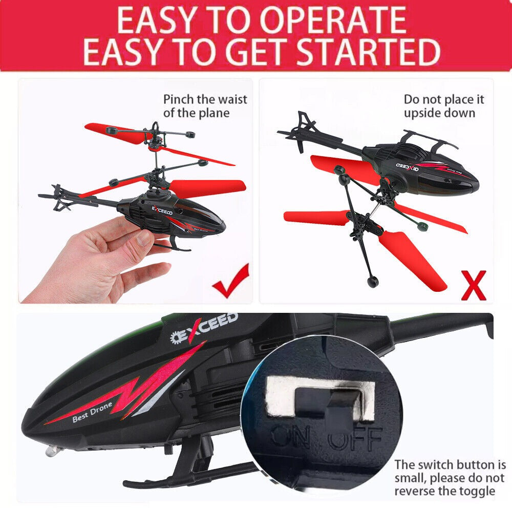 Remote Control Helicopter with LED Lights