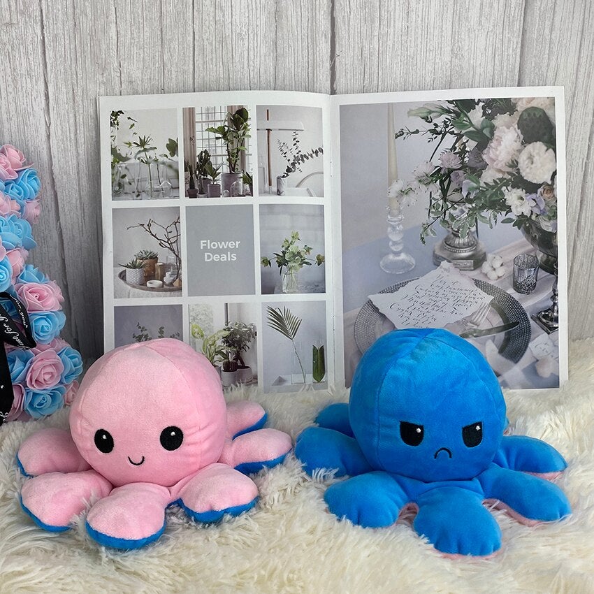 Mood Changing Toy | Reversible Octopus