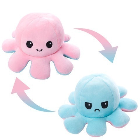 Mood Changing Toy | Reversible Octopus