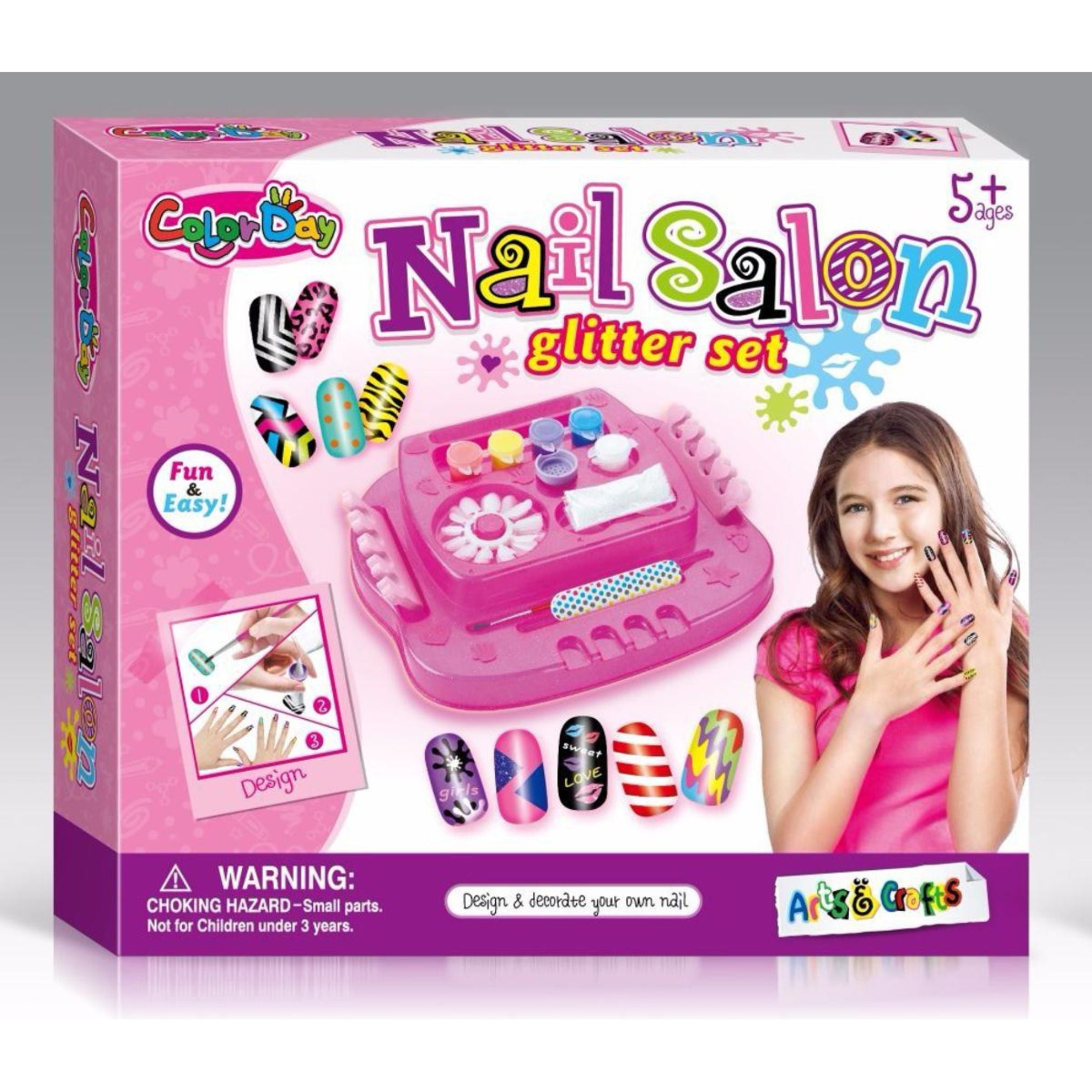 Nail Salon Glitter Set