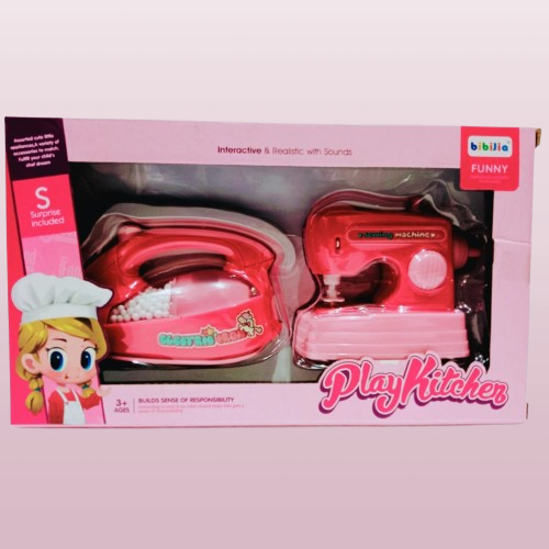 Mini Sewing Machine & Mini Portable Iron Toy