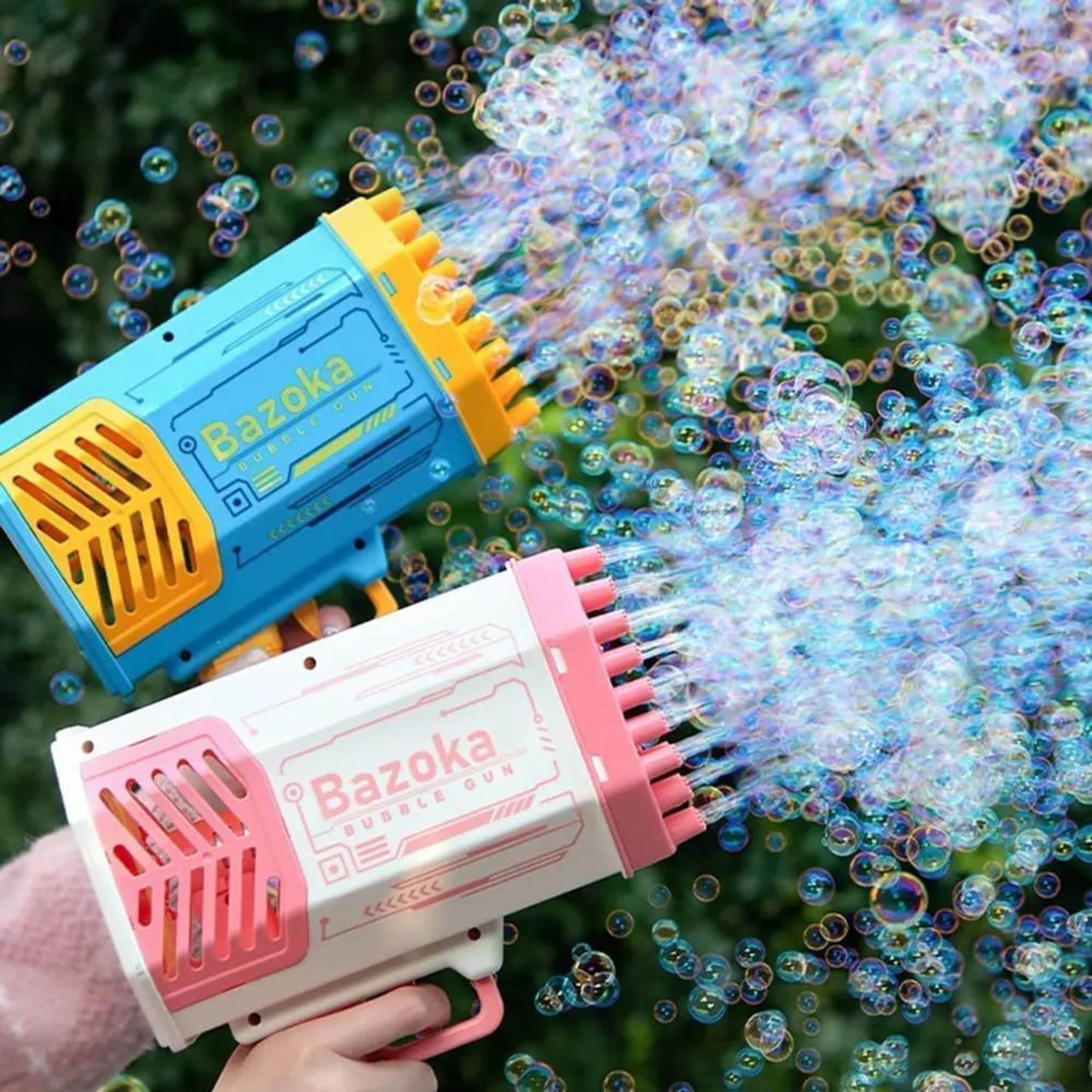 Bazooka Bubble Machine Gun