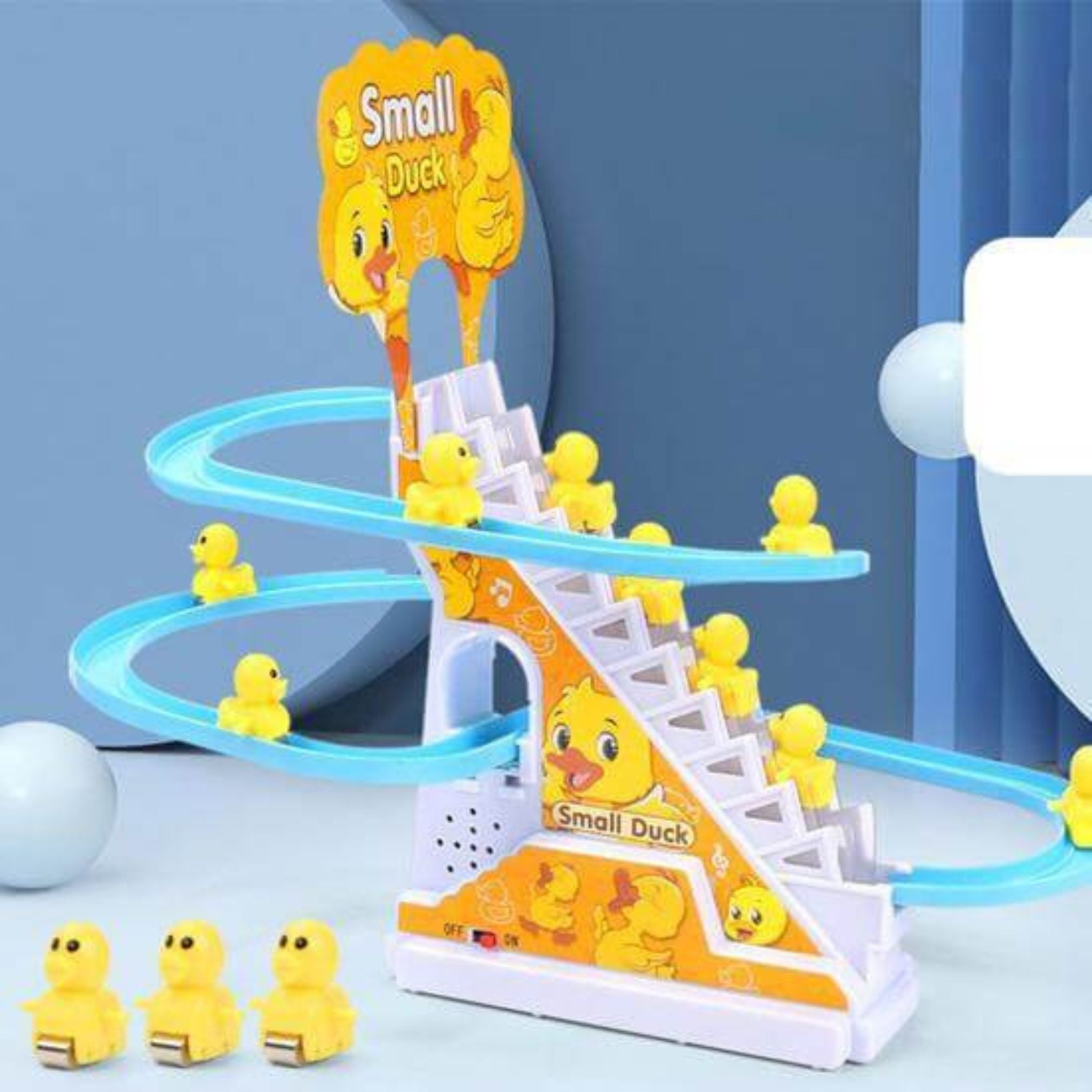 Electric Climbing Stairs  Duck Track Set