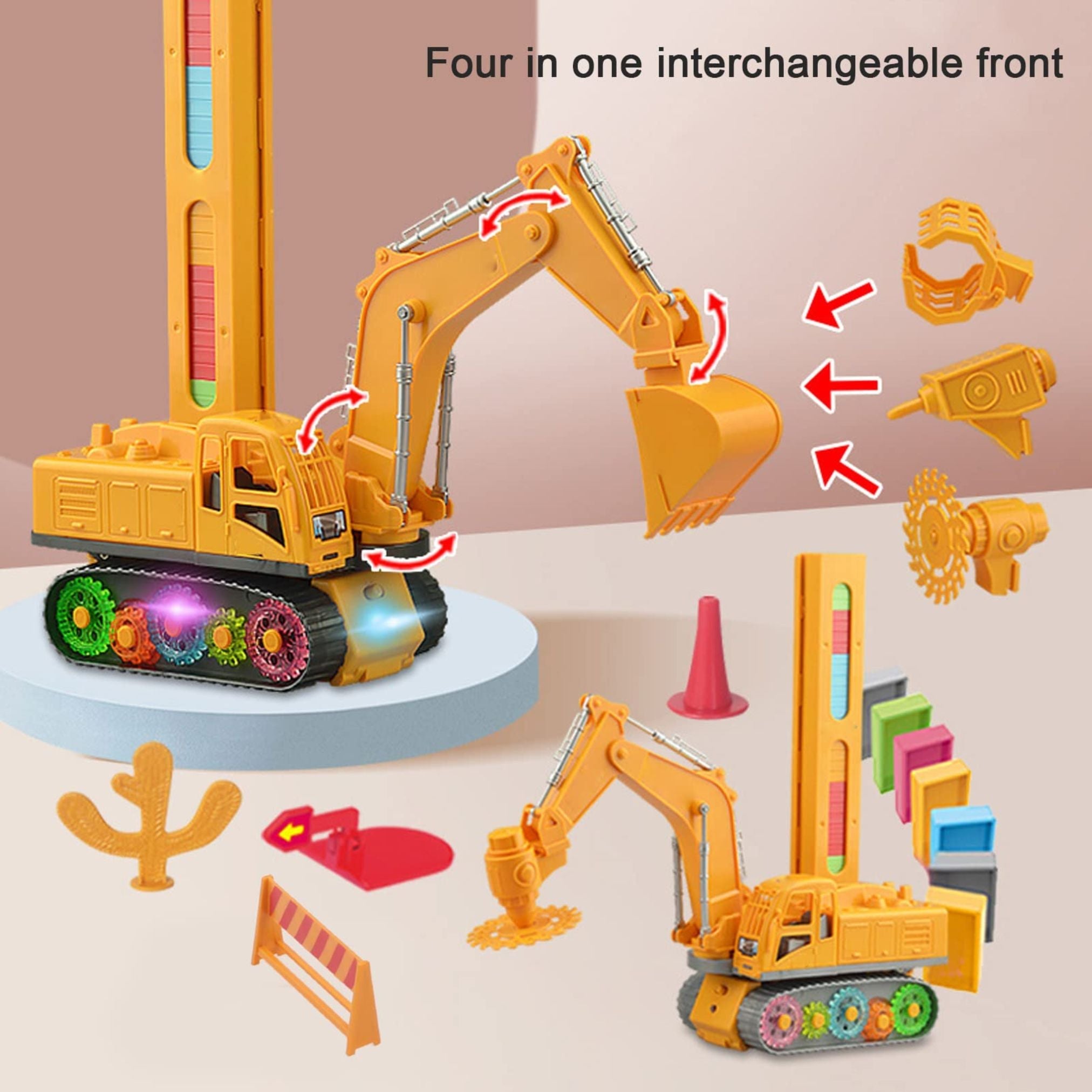Domino Engineering Crane Toys