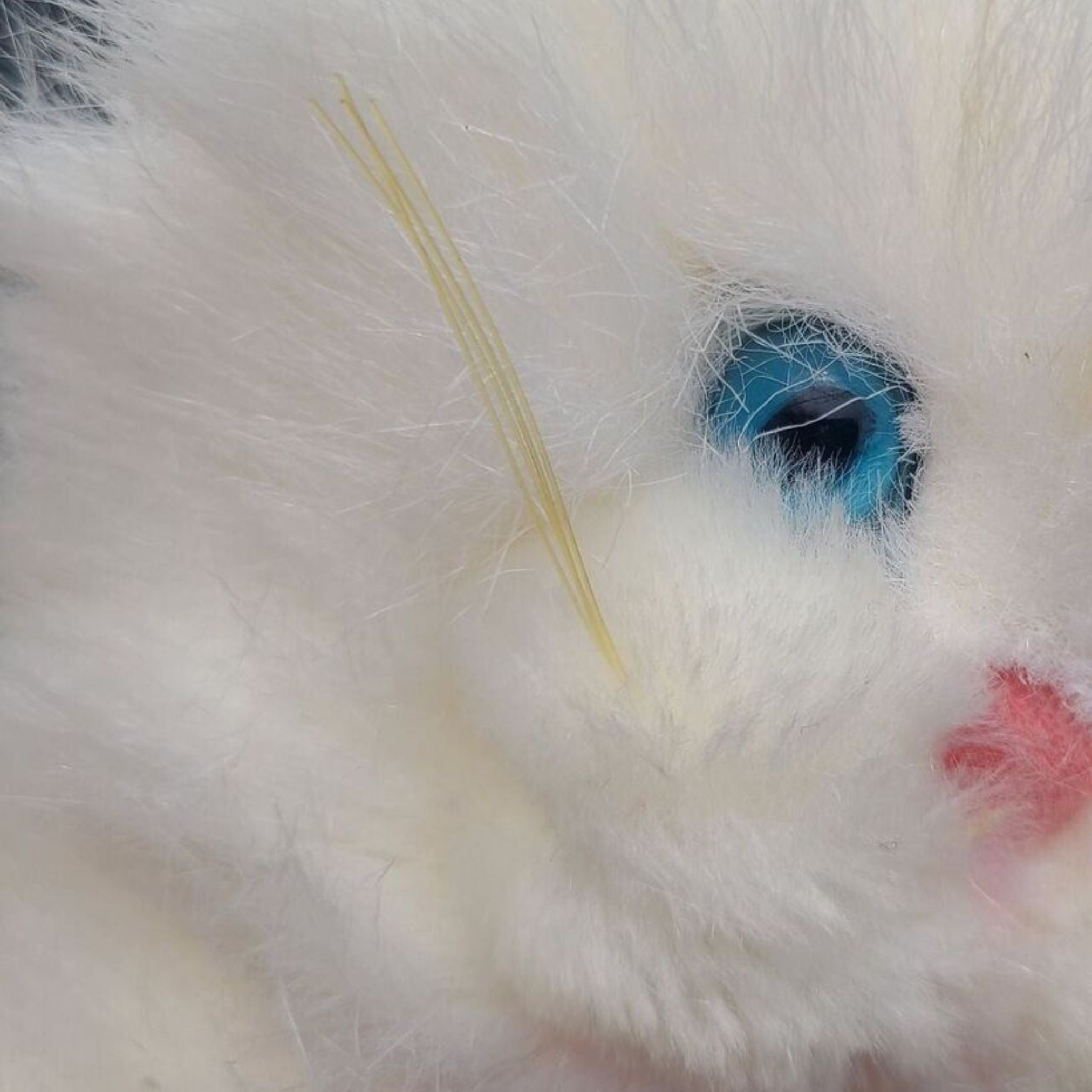 Persian Soft Cat Toy With Blue Eyes
